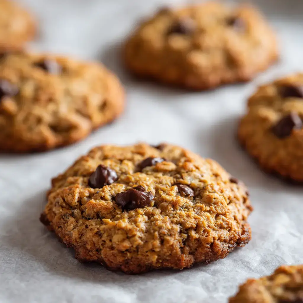 Easy 2-Ingredient Banana Oat Cookies for Healthy Grab & Go Mornings
